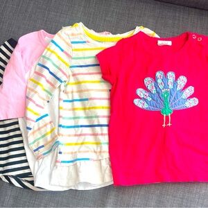 Lot 4 Spring / Summer Tops: Toddler Clothing Bundle